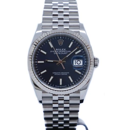 rolex datejust 36 2020|rolex datejust 36 blue.